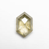 1.53ct 9.00x5.86x3.33mm Hexagon Rosecut 19606-06