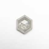 1.31ct 7.68x6.38x3.27mm Hexagon Rosecut 19742-52