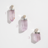 CRYSTAL TALISMAN PENDANT | KUNZITE