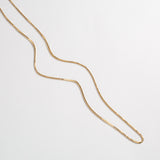 DAINTY BOX CHAIN | 14K GOLD