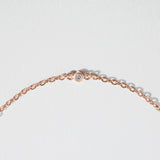 CABLE CHAIN BRACELET | 14K GOLD | DIAMOND