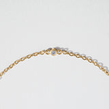 CABLE CHAIN BRACELET | 14K GOLD | DIAMOND