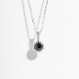 MATRIX HALO NECKLACE | ONYX