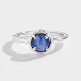 MATRIX HALO RING | STAR SAPPHIRE