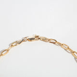 3.0MM PAPERCLIP BRACELET | 14K GOLD