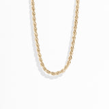 THICK ROPE CHAIN NECKLACE