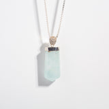 CRYSTAL TALISMAN PENDANT | AQUAMARINE