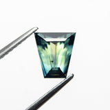 1.09ct 6.88x3.73x3.26mm Trapezoid Step Cut Sapphire 23437-03