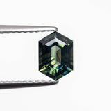 0.95ct 7.20x4.94x3.26mm Hexagon Step Cut Sapphire 23485-01