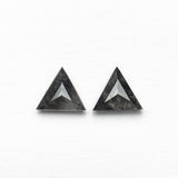 0.53cttw 2pc 5.05x4.52x1.94mm 5.11x4.48x1.95mm Triangle Rosecut Matching Pair 24455-01