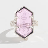 MOON PHASE RING | ROSE DE FRANCE