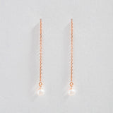 MINI PEARL THREADERS | 14K GOLD