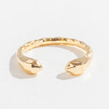 CRYSTAL NUGGET PASSAGE RING | GOLD