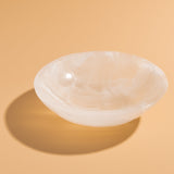 CRYSTAL BOWL | WHITE ONYX