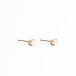 angela monaco jewelry philadelphia jeweler classic diamond stud earrings genuine diamond 14k yellow gold