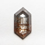 2.21ct 12.64x6.92x2.81mm Hexagon Rosecut 19103-03