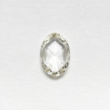 0.40ct 6.70x4.57x1.51mm VVS J Oval Rosecut 21362-01