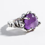 PRIMORDIAL MOUND RING | AMETHYST