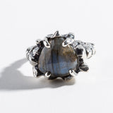 PRIMORDIAL MOUND RING | LABRADORITE