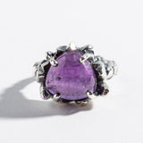 PRIMORDIAL MOUND RING | AMETHYST