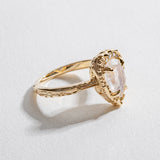 GRAND EXIT RING | MOONSTONE & 14K GOLD