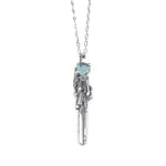 KEY TO THE UNKNOWN | SILVER & LABRADORITE - AngelaMonacojewelry