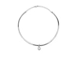 CHARM COLLAR | SILVER & HERKIMER - AngelaMonacojewelry