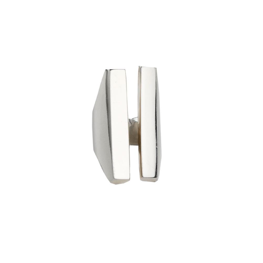 PARALLEL BEAM RING | SILVER - AngelaMonacojewelry