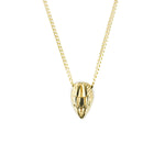 angela monaco jewelry philadelphia jeweler snake head necklace yellow gold vermeil